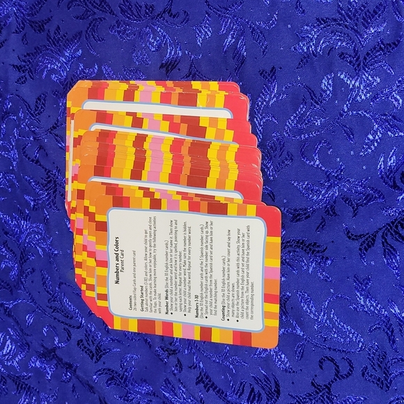 🍂3/$10 Dora the Explorer Numbers (1-10) & Colors Bilingual Flashcards complete! - Picture 2 of 13